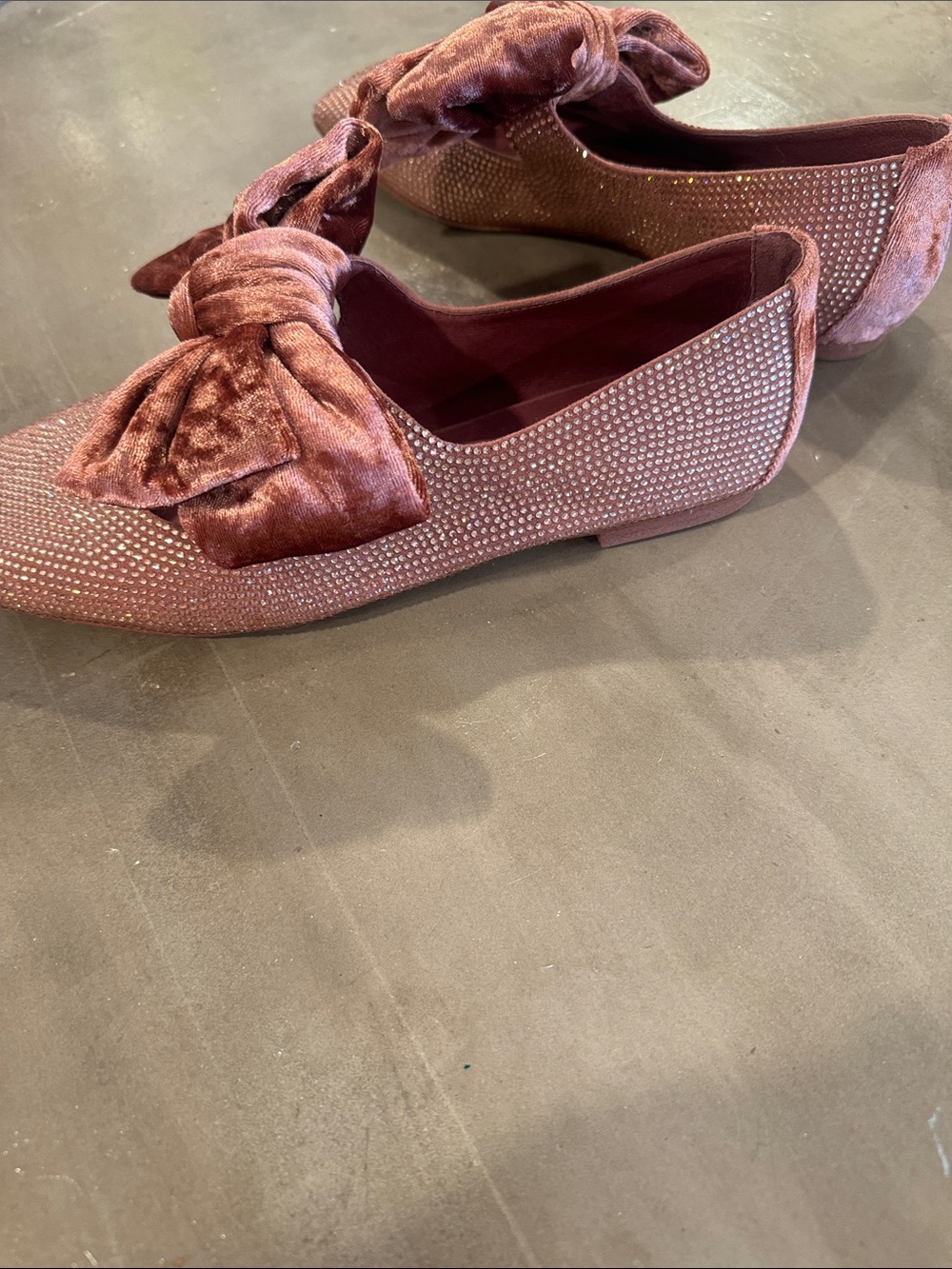 Sparkly Bow Flats - Picture 9 of 11